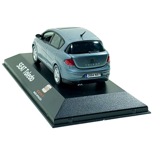 Seat Toledo 2006 Metallic GreyBlue 1:43 Diecast Model New