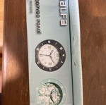 Alfa Silent Alarm Clock new with light and snooze function