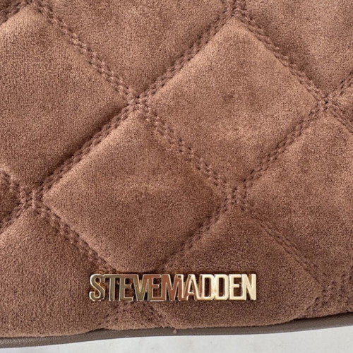 Steve Madden crossbody bag like new, tan quilted