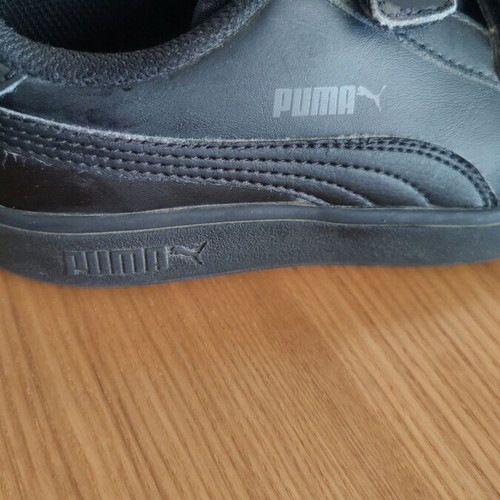 Puma athletic shoes used, size 34, black