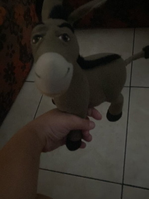 Donkey plush toy