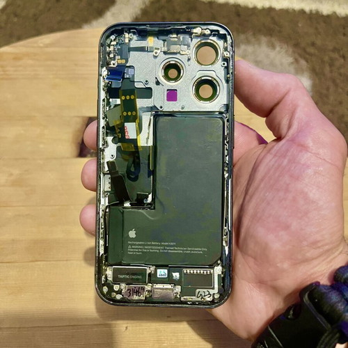 iPhone 15 Pro genuine chassis with extras