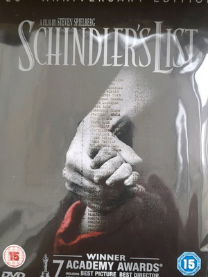 Schindler's List DVD used, 2-Disc 20th anniversary edition