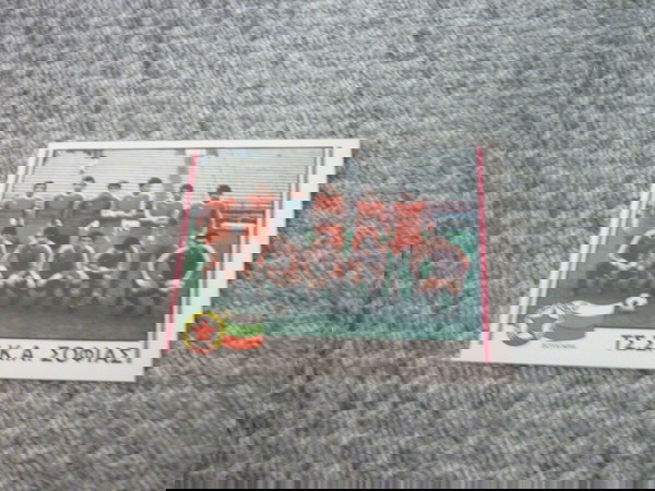 ομάδα ΤΣΚΑ Σόφιας CSKA Sofia αυτοκόλλητο Panini Ελληνικό Ποδόσφαιρο 1981 '81 νούμερο #388
