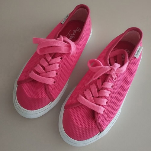 Pepe Jeans Pink Kids Sneakers New Size 33