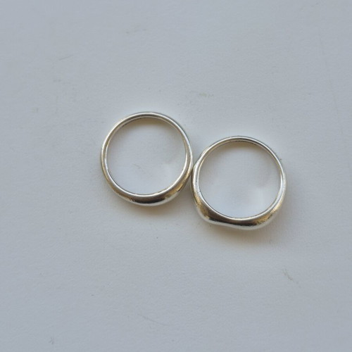 Pandora set of silver rings size 58, like new