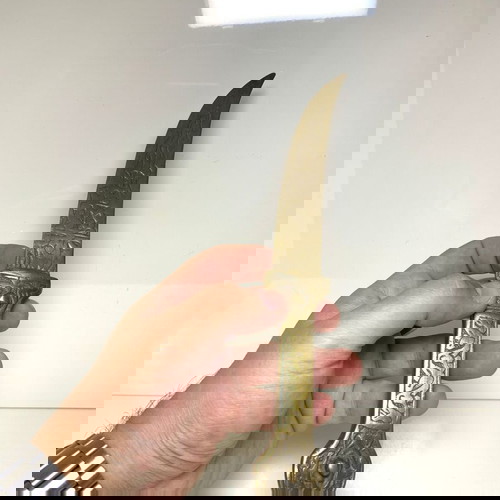 Медно османско декоративно ножче употребявано