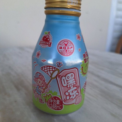 Metal bottle kawaii Japanese like new