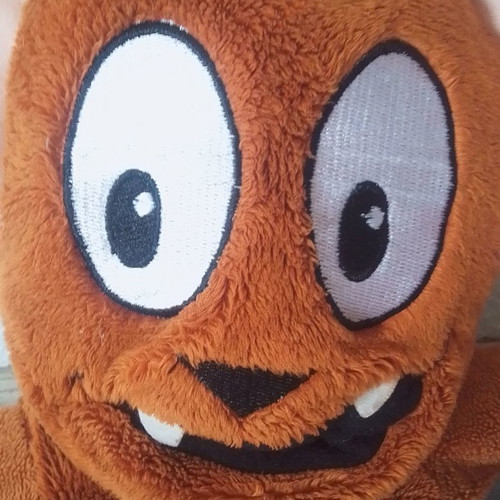 Plush puppet bat toy used Ben the bat