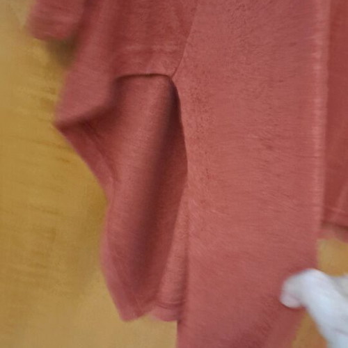 Nk knitted brick red blouse dress like new, one size