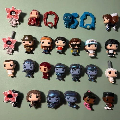 Stranger Things Funko Pop complete set new