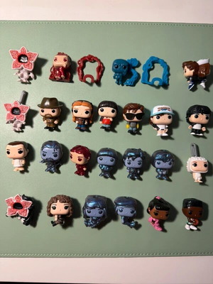 Stranger Things Funko Pop complete set new