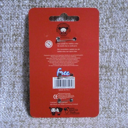 Pucca Licensed VOOZ pins badges new pack of 12 vintage