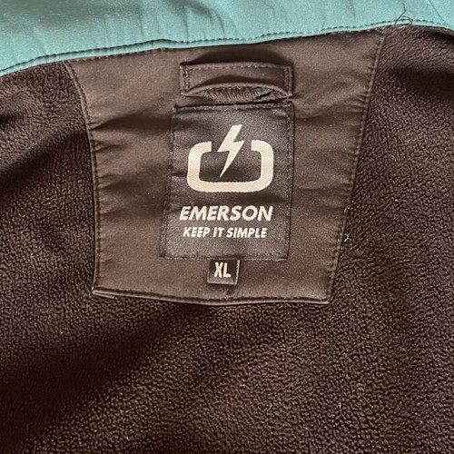 Emerson jacket XL like new, black and green