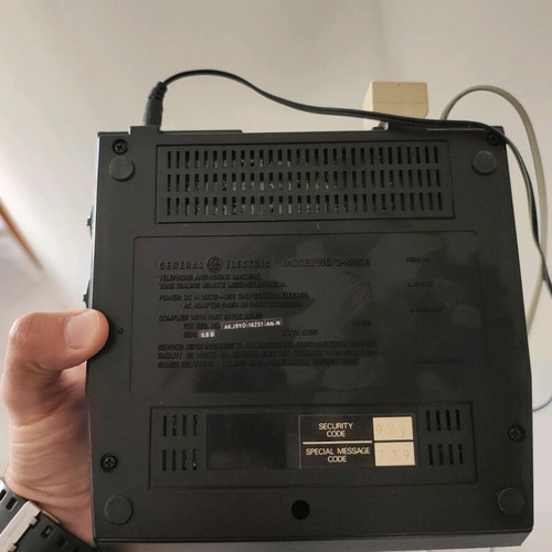 General cassette recorder used, cassette does not play