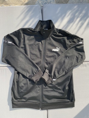 Puma Black Track Jacket Men’s Size L Like New
