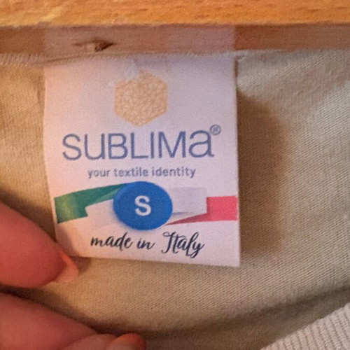 T-shirt from Italy beige small size like new