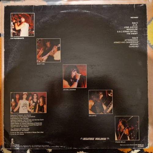 Anthrax Spreading The Disease LP used, metal