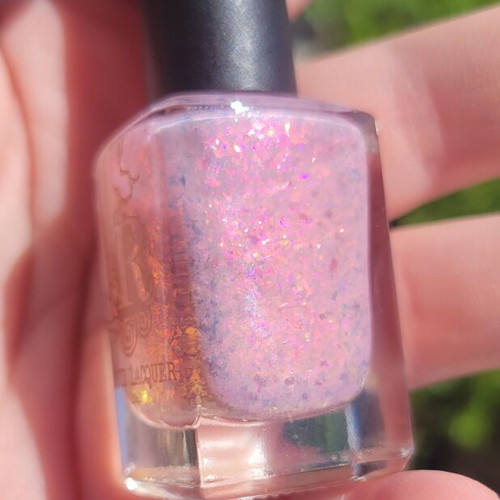 Rogue Lacquer Strawberry Milk Tea nail polish like new