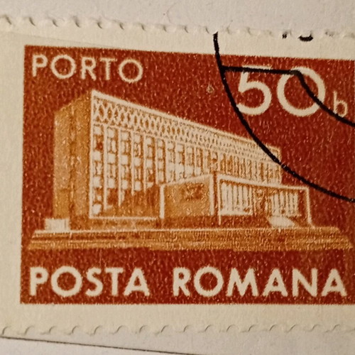 Romanian stamps used, pack of 9