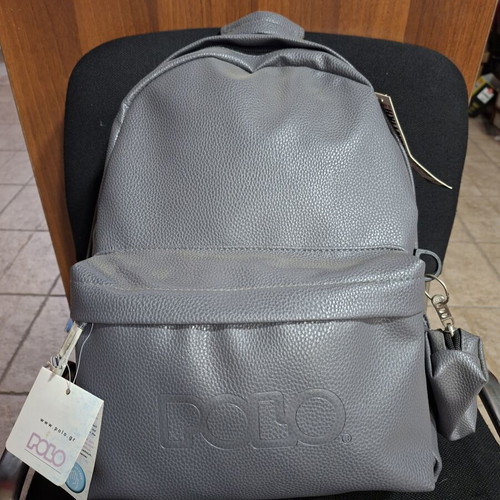 Polo backpack, grey