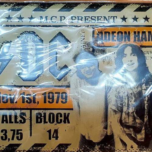 ACDC metal sign new