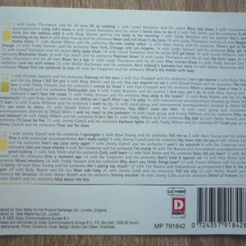 Dinah Washington Golden Greats 3 CD collection used, jazz