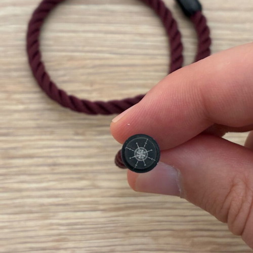 Fischer's Fritze Torpedo Garnele bracelet, dark red
