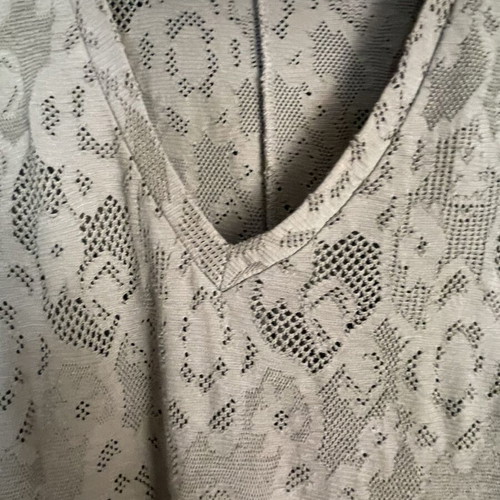 Maxi knitted olive dress, size M-L