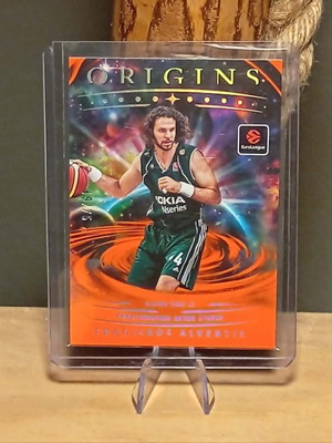 2025/26 Panini Origins Euroleague Fragiskos Alvertis Orange Parallel card /75 new