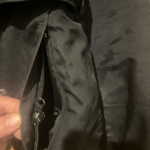 Women's motorcycle jacket used with lining and protectors