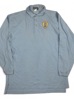 Designlab Police Uniform USA Polo Shirt 2XL like new, blue
