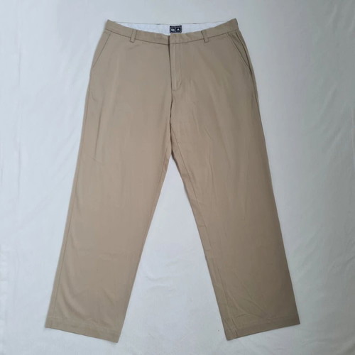 Adidas men's vintage chino pants size W38 L32 cotton stretch like new beige