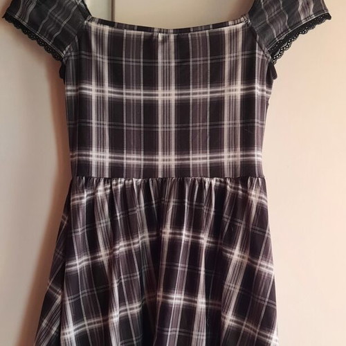 Shein women's checkered dress size XS
