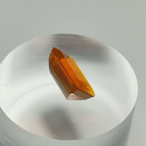 Fire Opal 2.84 carats new, emerald cut