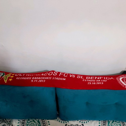 Original Match Scarf Olympiacos - Benfica 2013 new