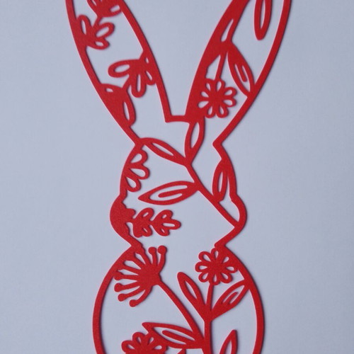 Easter wall decoration bunny made to order