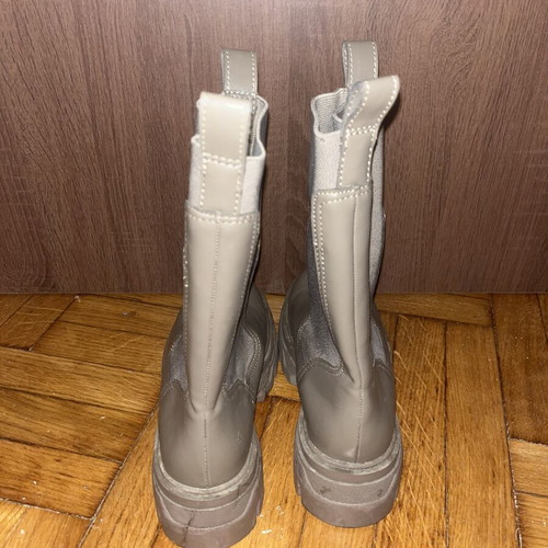H&M Chunky Chelsea Boots new, size 37, grey/taupe