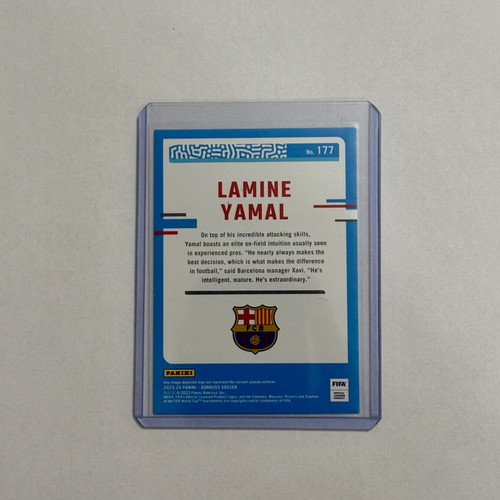 Lamine Yamal Panini 2023-24 Donruss FIFA Rated Rookie Card new