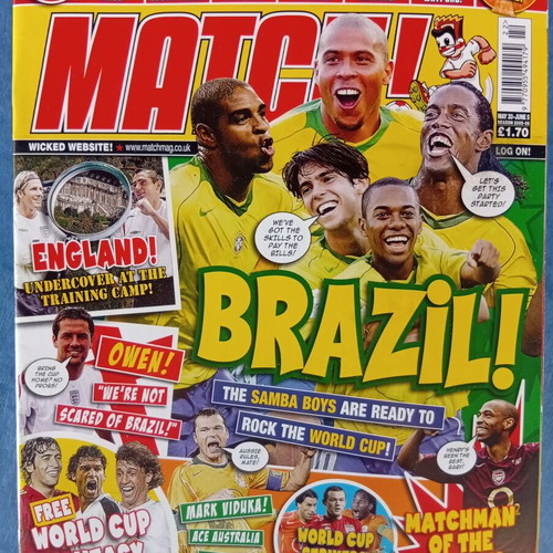Match Football Magazine Issue 30 5/6/2006 like new with posters