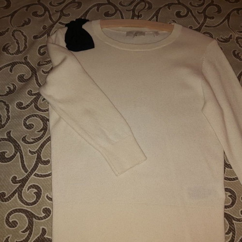 Ted Baker blouse size M new, beige wool with bow