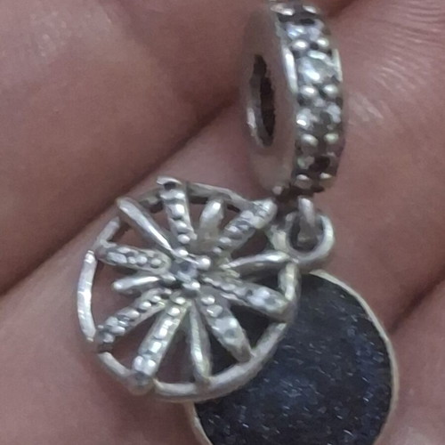 Pandora charm 'The Best Is Yet to Come' firework with zirconia stones