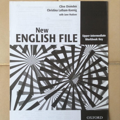 New English File Upper-Intermediate books with CD like new
