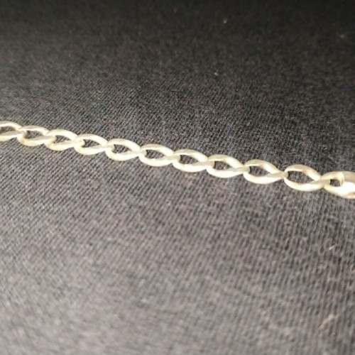 Silver Plated Unisex Identity Hand Chain 28cm like new