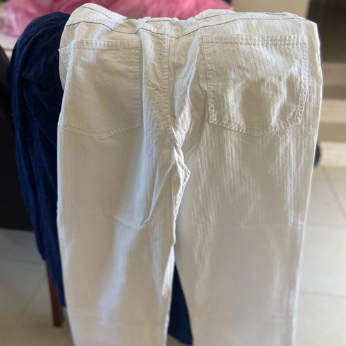 White pants used, size 46
