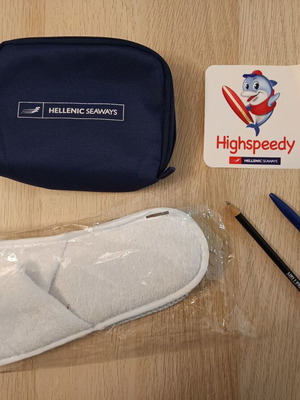 Hellenic Seaways memorabilia set new, 5 items