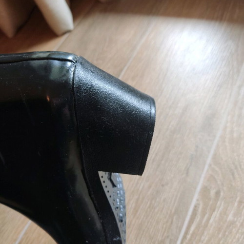 Asos rain ankle boots used, black, size 37