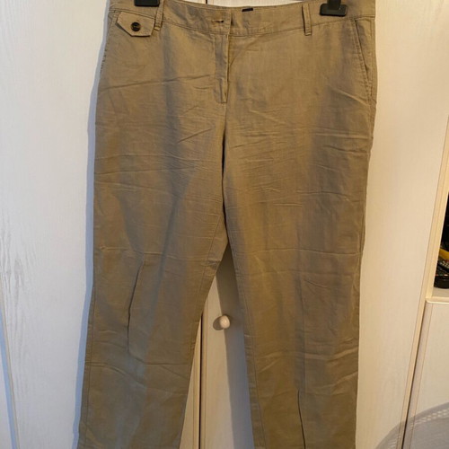 Linen pants khaki medium used
