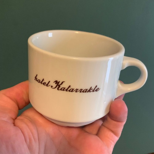 Katarraktes Edessa Collectible Mug used from closed hotel