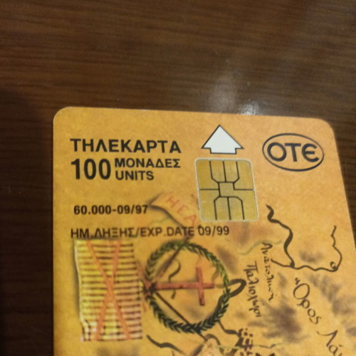 Collectible Kolettis Phone Card 1997 like new